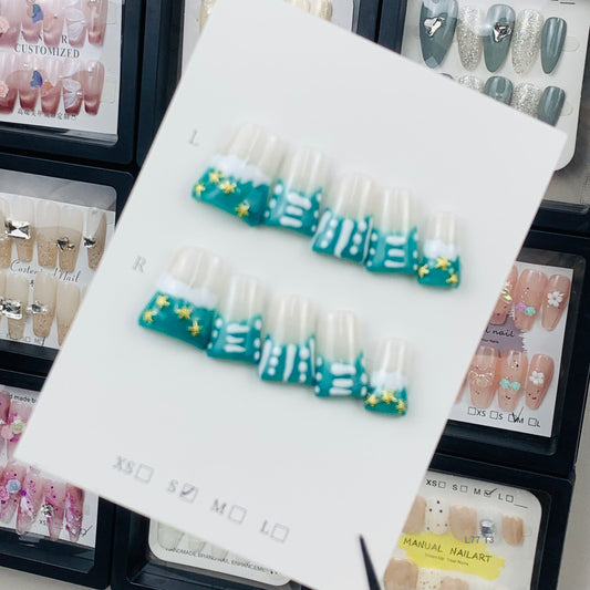 L77 T3 press on nails