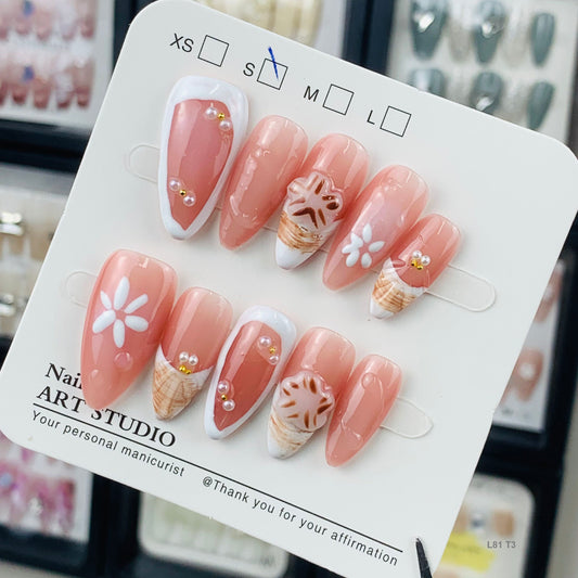 L81 T3 press on nails