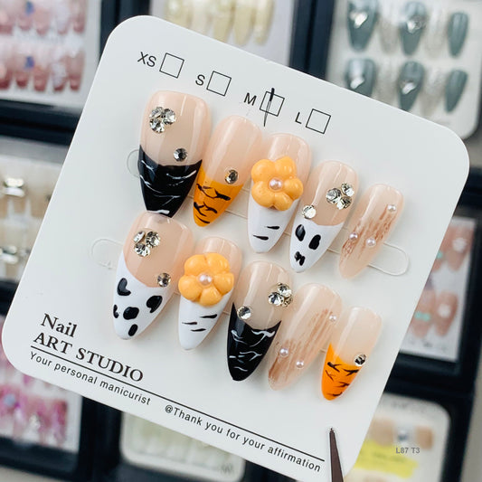 L87 T3 press on nails