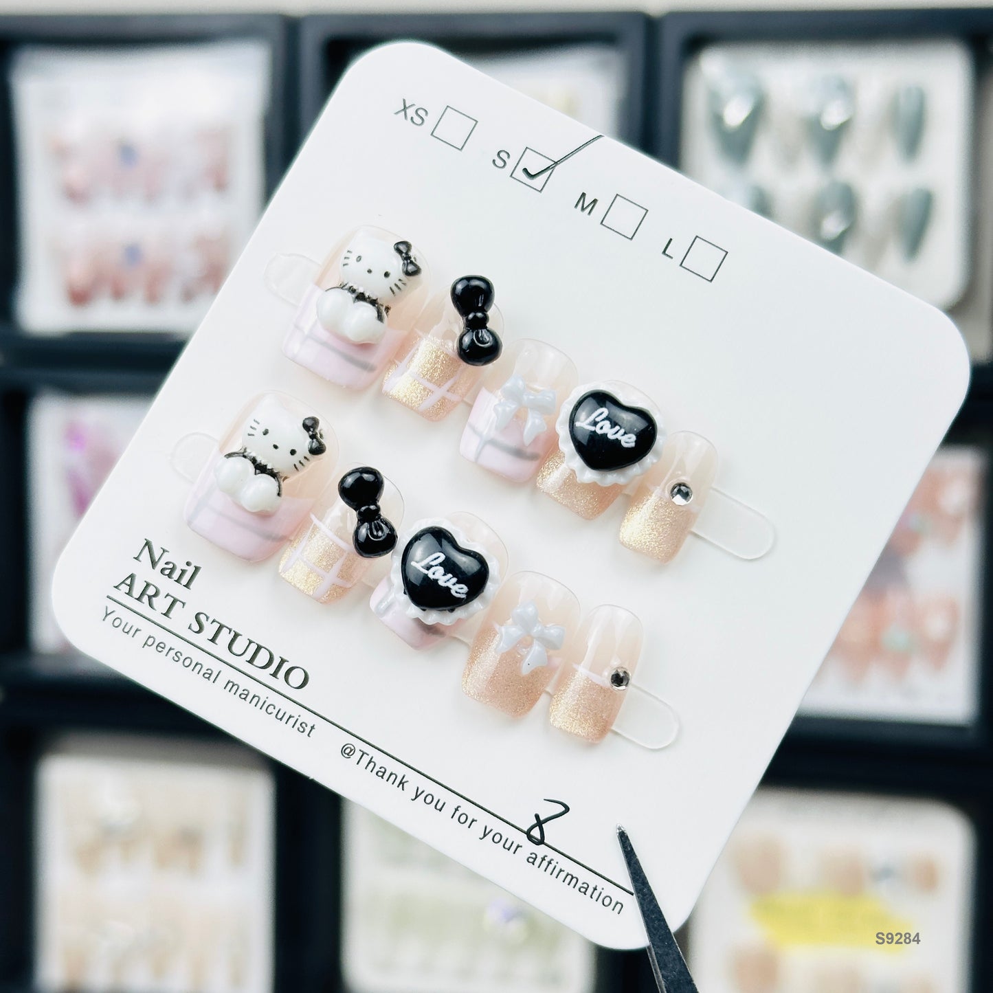 S9284 press on nails