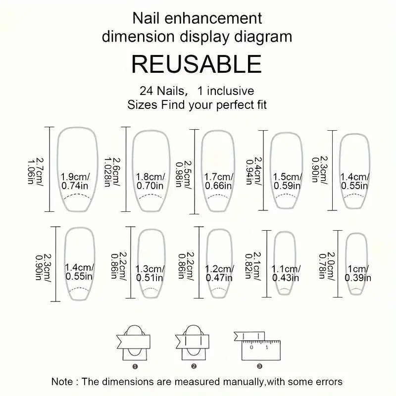 S9272 press on nails