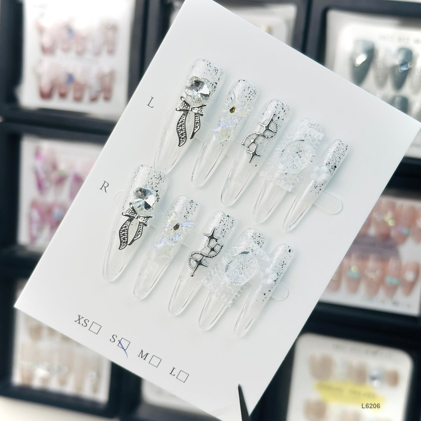 L6206  press on nails