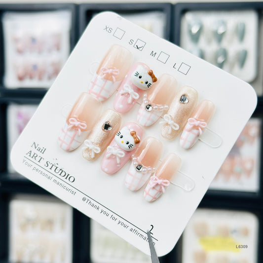 L6309  press on nails